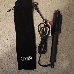 TYMO Black Ring Hair Straightening Comb
